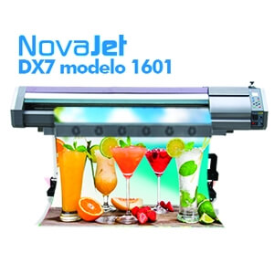 Impressora Eco-Solvente DX7 modelo 1601
